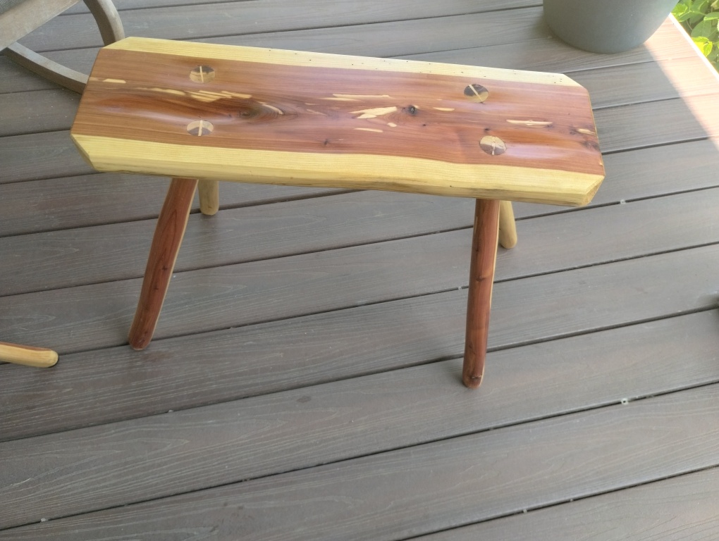 Handcrafted Riven Ladder