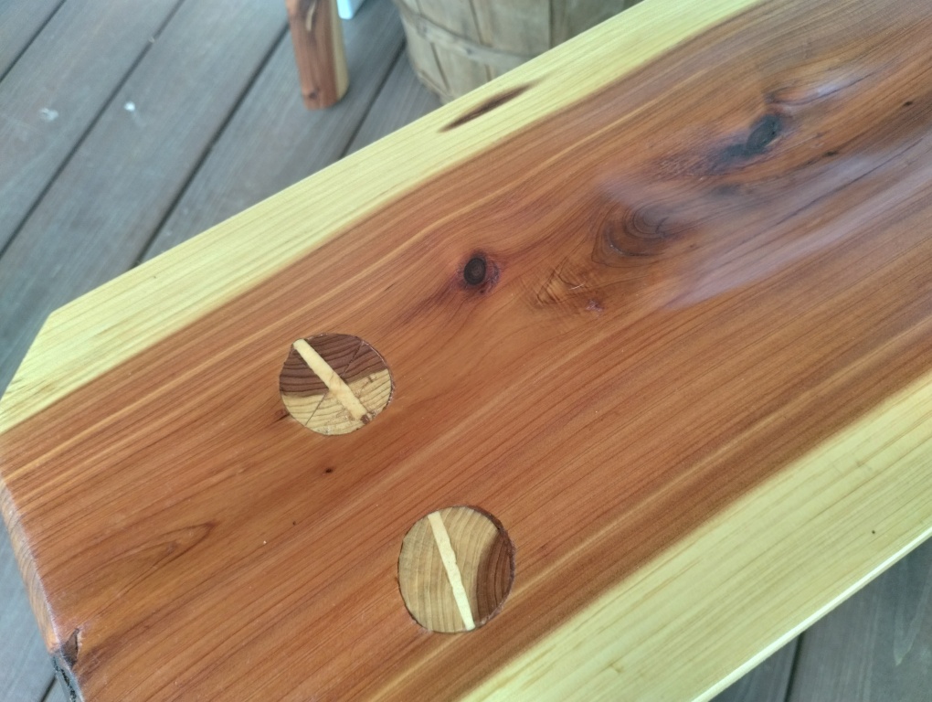 Handcrafted Riven Ladder