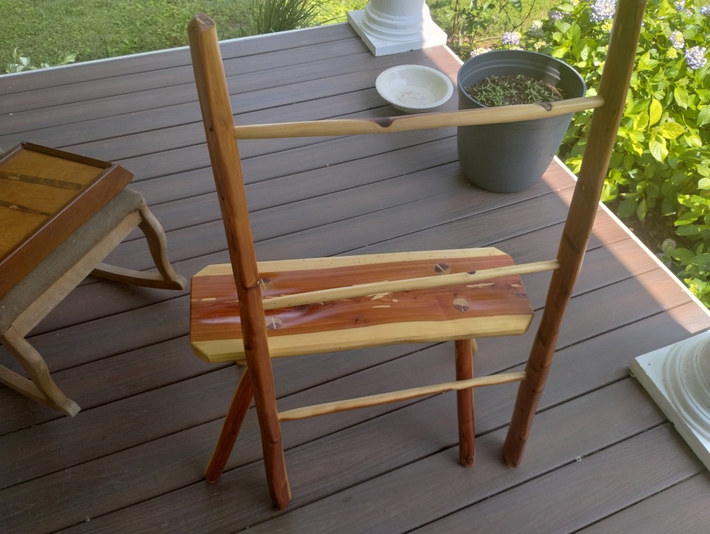 Handcrafted Riven Ladder