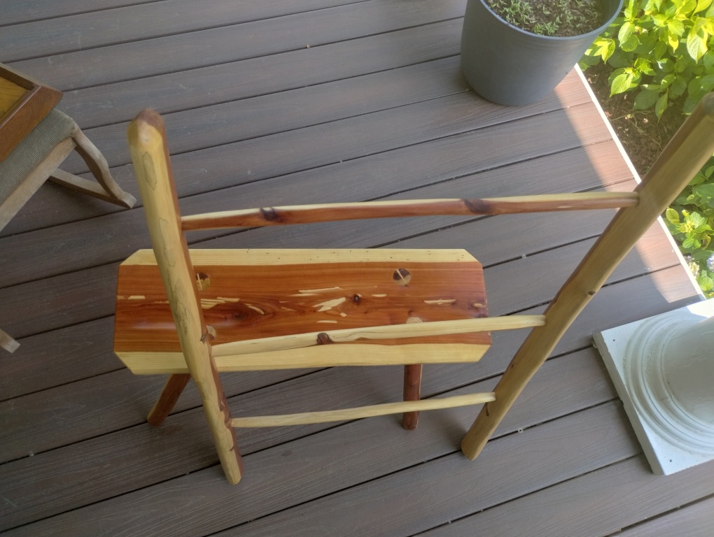 Handcrafted Riven Ladder