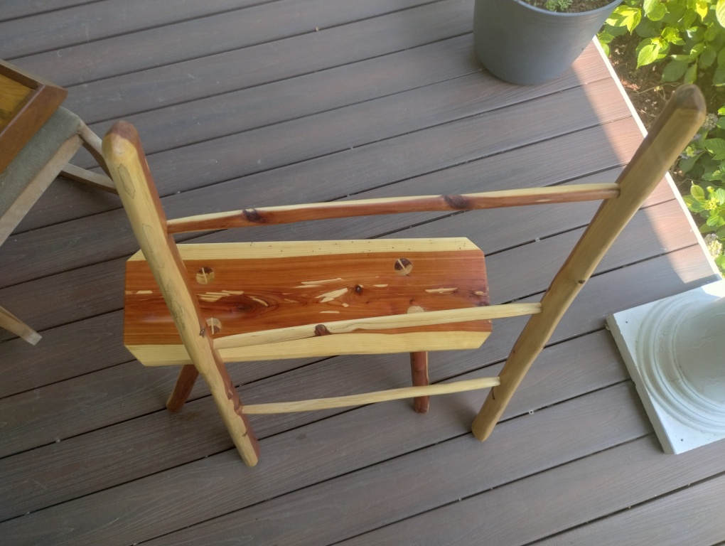 Handcrafted Riven Ladder