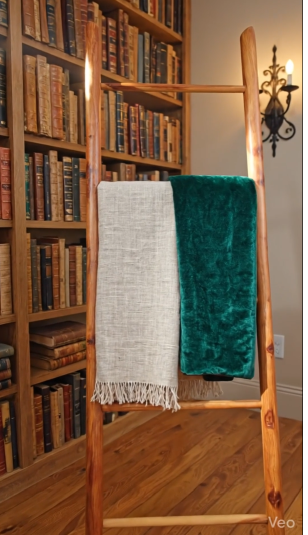 Atmospheric Woodwork Display