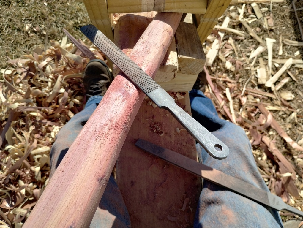 Handcrafted Riven Ladder