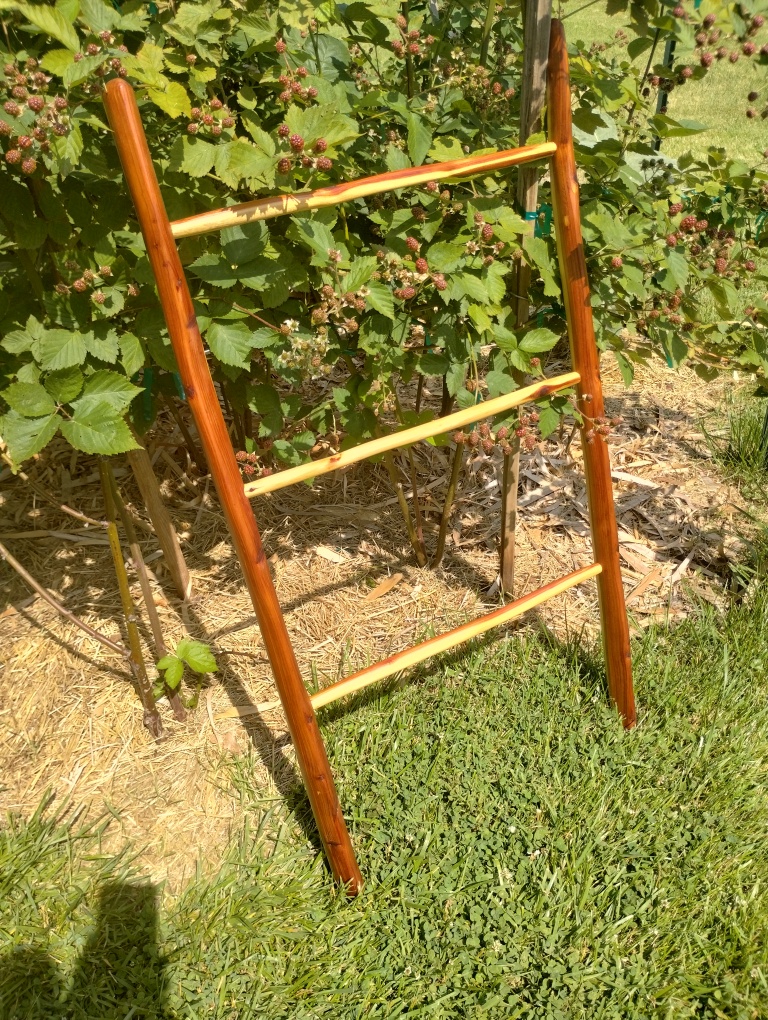 Handcrafted Riven Ladder